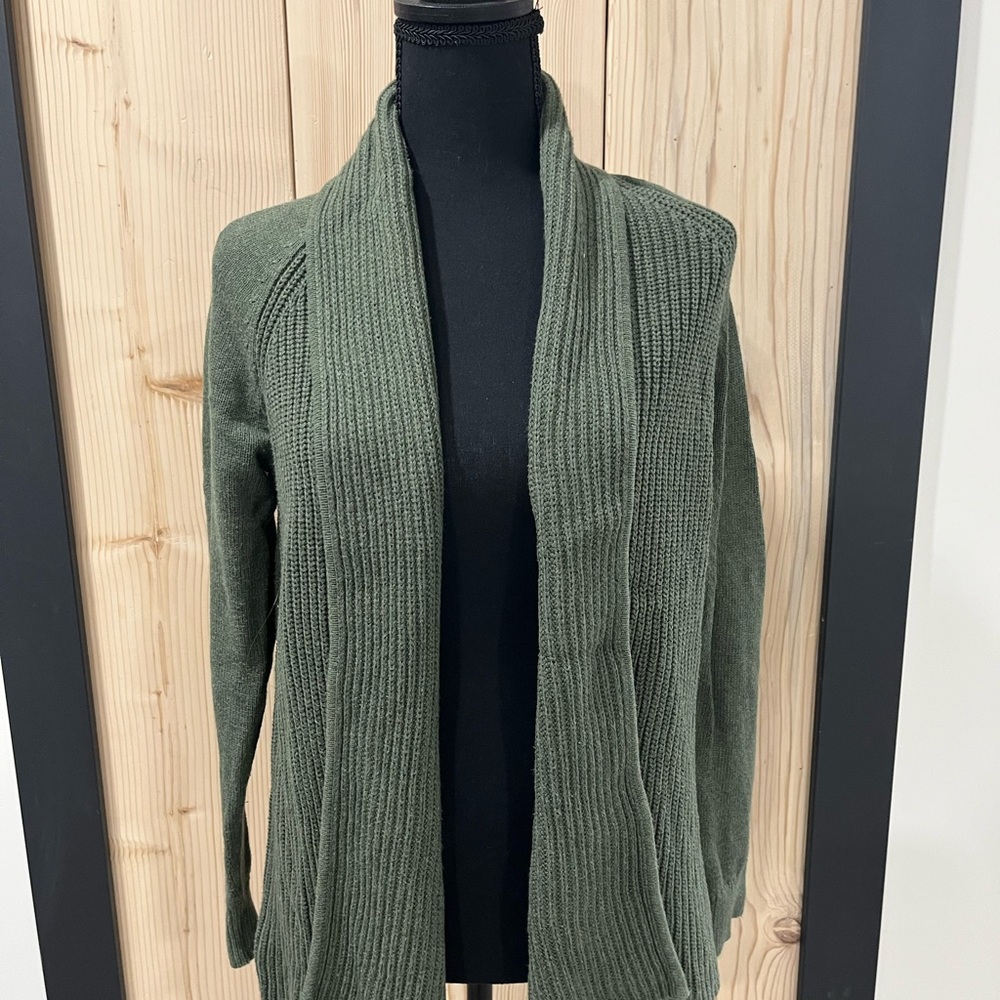 L.L. Bean Forest Green Women's Cardigan